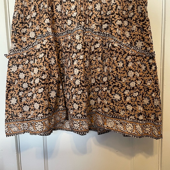 Sea New York Brown and Cream Dress with Lace Detail - Picture 7 of 12